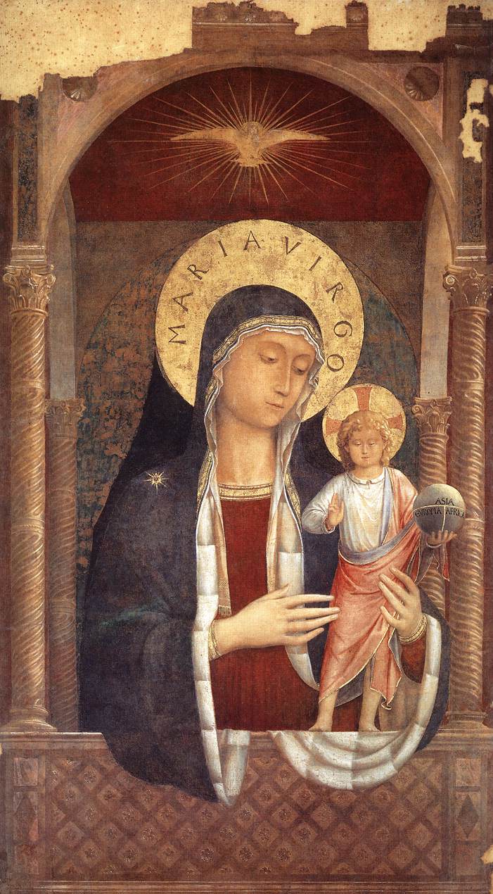 Madonna and Child Giving Blessings dg